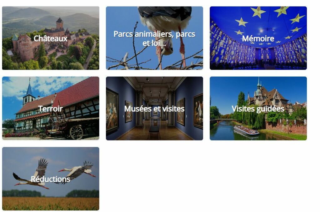 Visites et activités accessibles avec le Pass'Alsace 